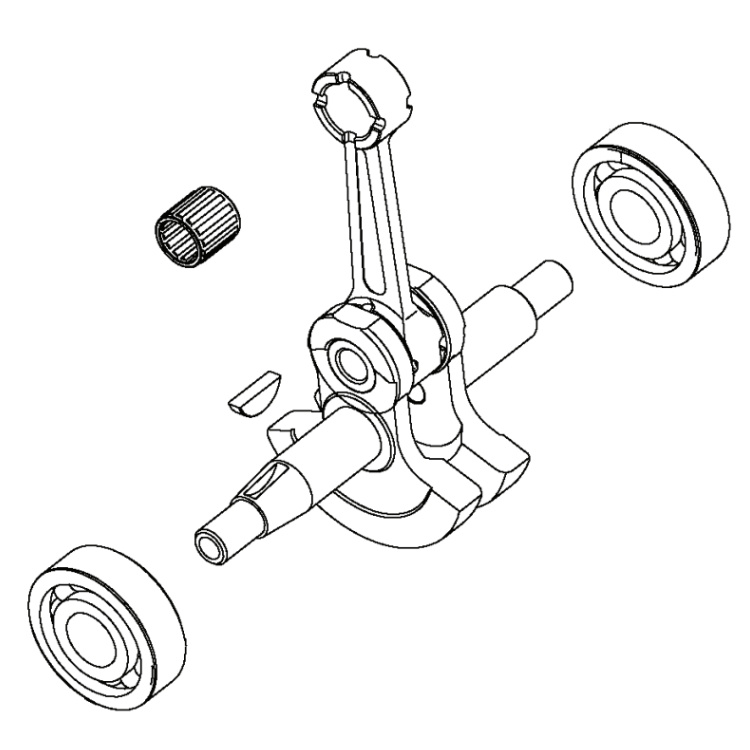 Crankshaft Set 5961976-01