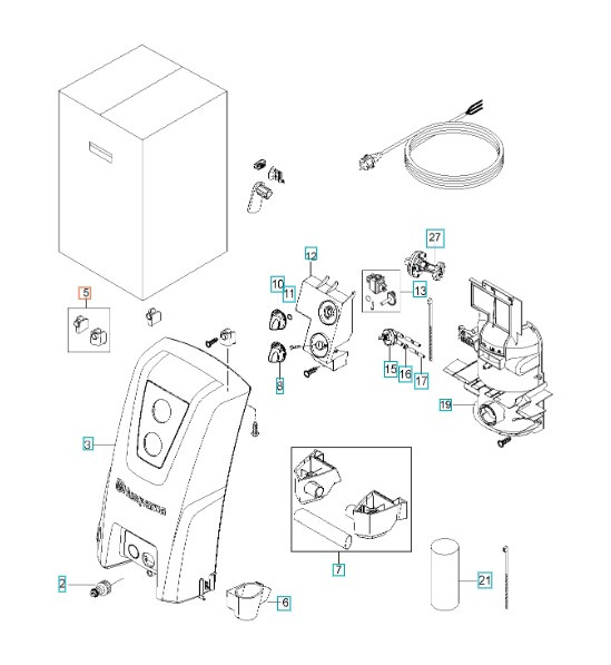 Mount For Hose Roller Holder 5962886-01