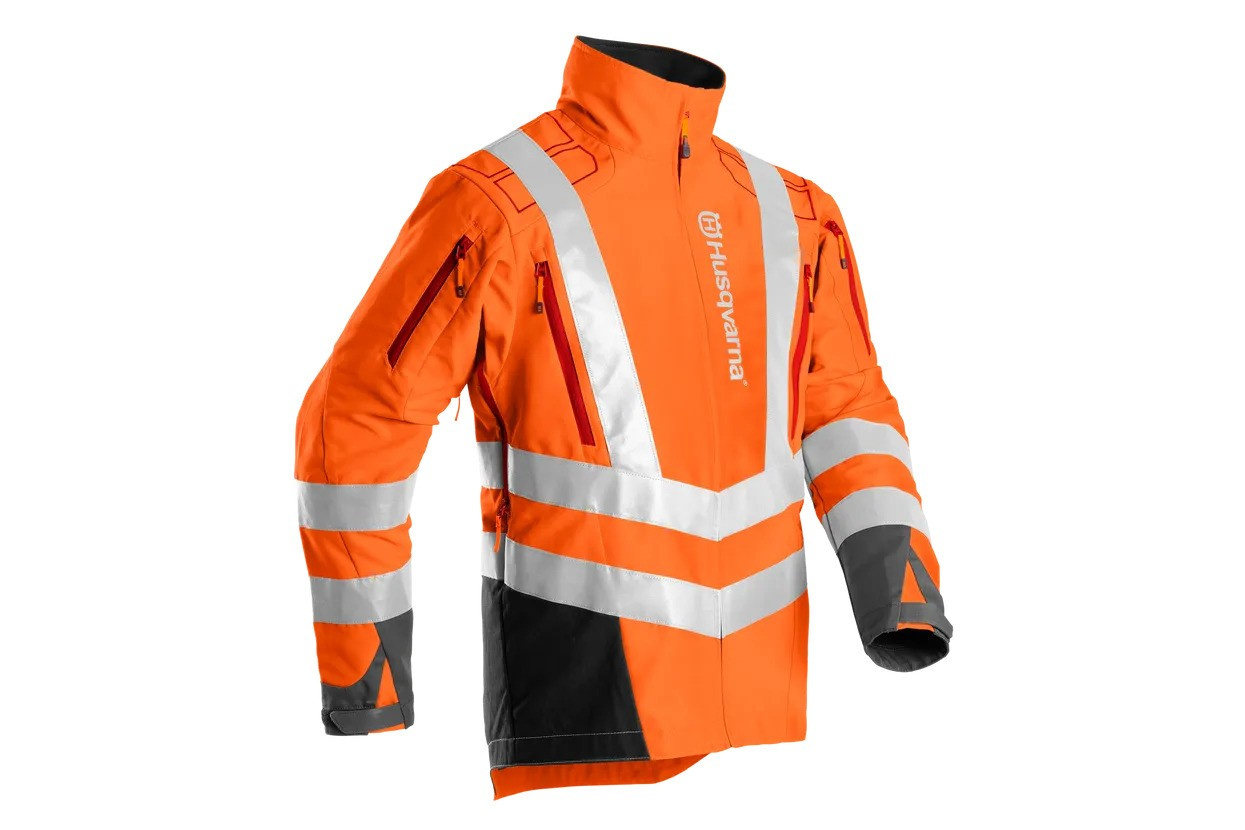 Brushcutting and Trimmer Jacket, High Viz, Technical