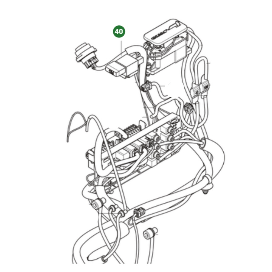 Wiring assembly battery charger
