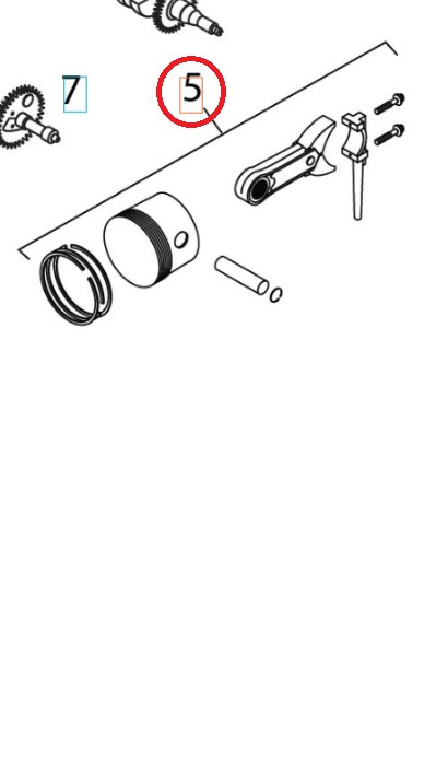 Piston Kit 5975047-01