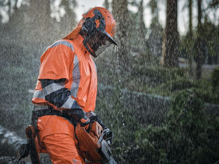Rainjacket Husqvarna Functional EN 20471