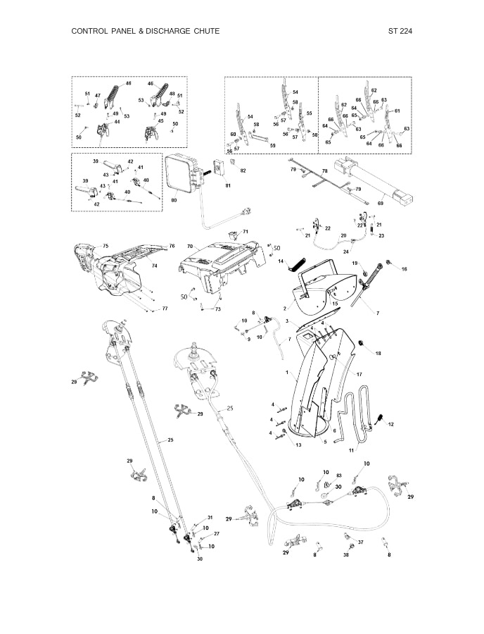Cable Assy Deflector Select Bo