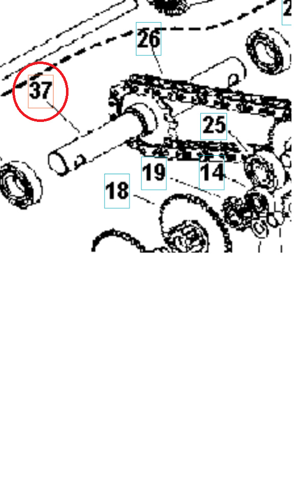 Rotating Shaft 5986759-01