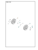 Right Wheel 3.50X6 5986785-01 Right Wheel 3.50X6 5986785-01