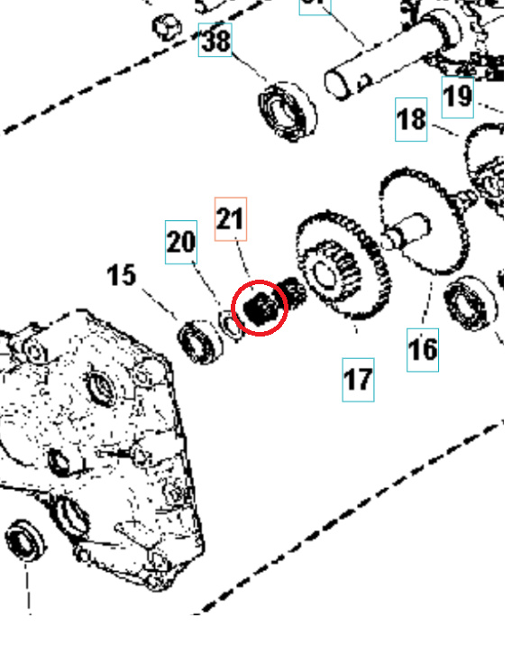 Needle Bearing 18X22 5986794-01