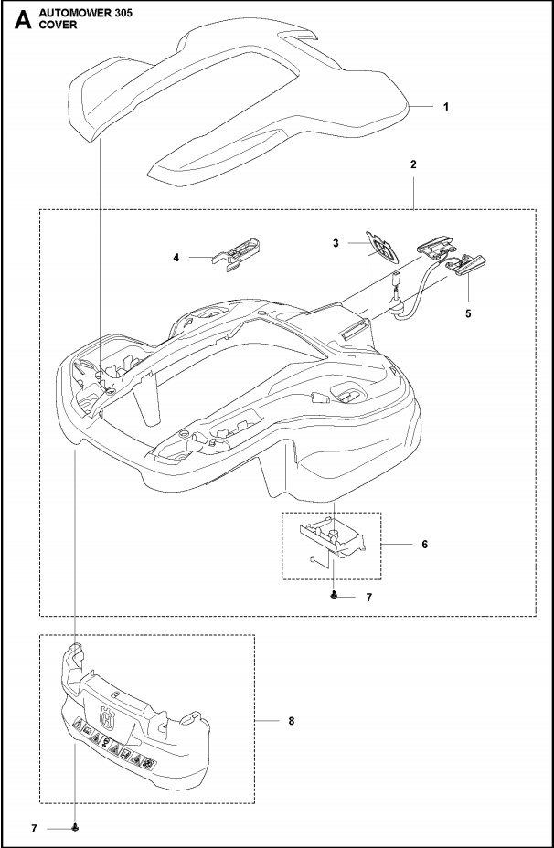 Fork tool for Automower