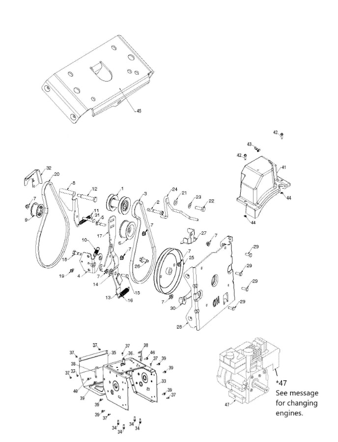Pulley Weldment Lc - Rato 3L F