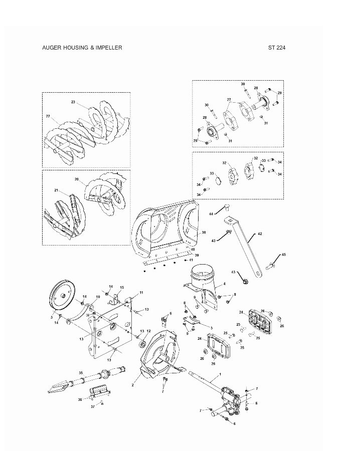 Service Kit Alum Gearbox - Bol