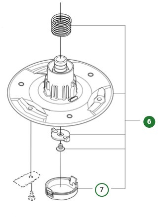 Cutting disc set Gardena Sileno free, Sileno max
