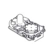 Holder assembly mower rtk no radio Holder assembly mower rtk no radio