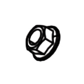 Nut 5993490-06 Nut 5993490-06