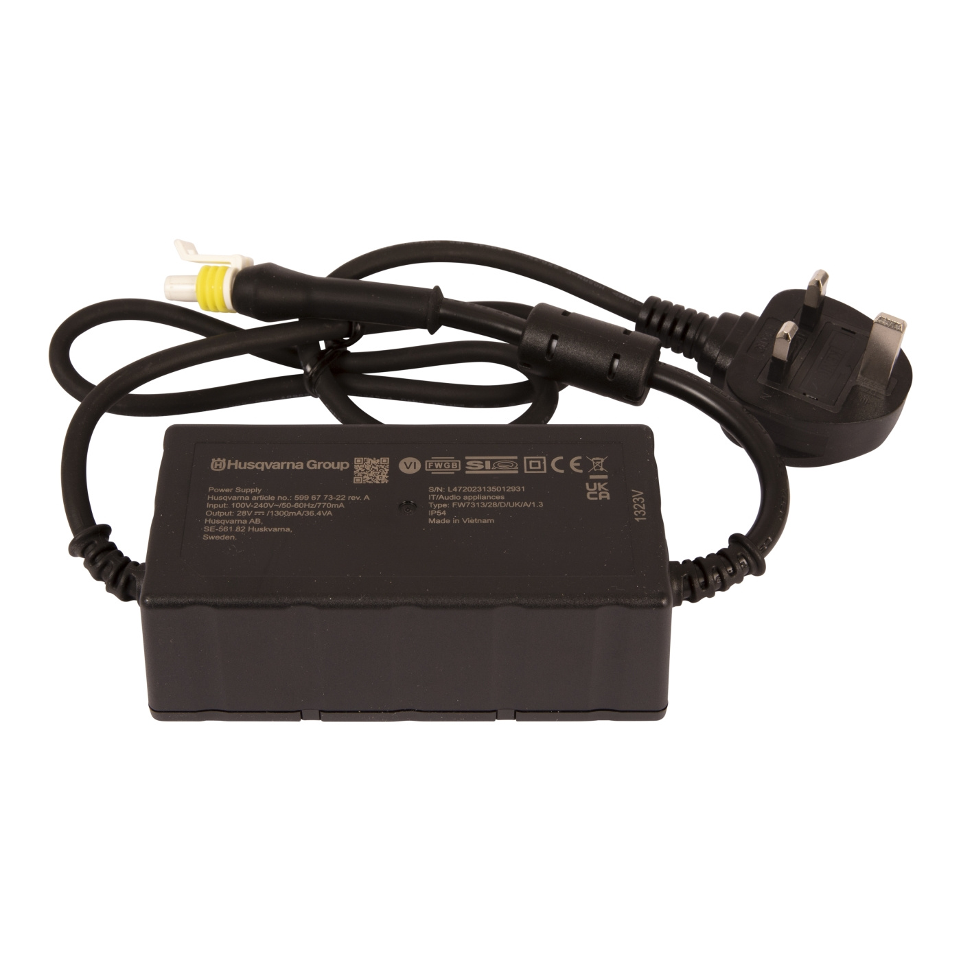 Power supply unit 1.3a UK/ireland