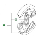 Clutch Husqvarna 143R II, 541RS, 541RST Clutch Husqvarna 143R II, 541RS, 541RST