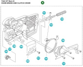 Clutch Cover Complete 540XP Mark III, T540XP Mark III Clutch Cover Complete 540XP Mark III, T540XP Mark III