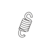 Clutch spring 564XPG Clutch spring 564XPG
