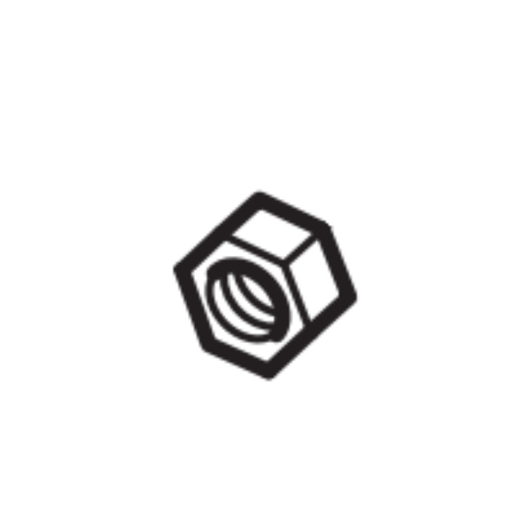 Nut M6M M4 7312312-01