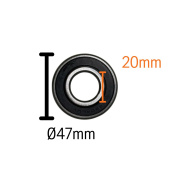 Ball bearing 6204-2 Rs Ball bearing 6204-2 Rs