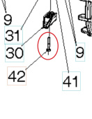 Bolt, 1/4-20X1 1/2 8747804-24 Bolt, 1/4-20X1 1/2 8747804-24