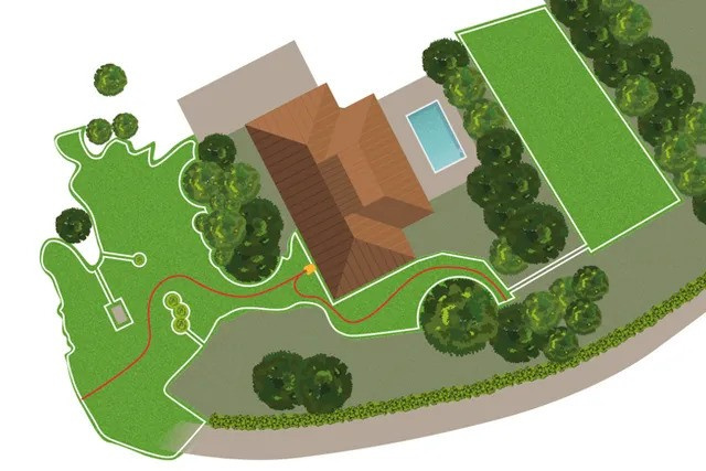 Husqvarna Automower® 305E Nera Robotic Lawn Mower with wire free technology