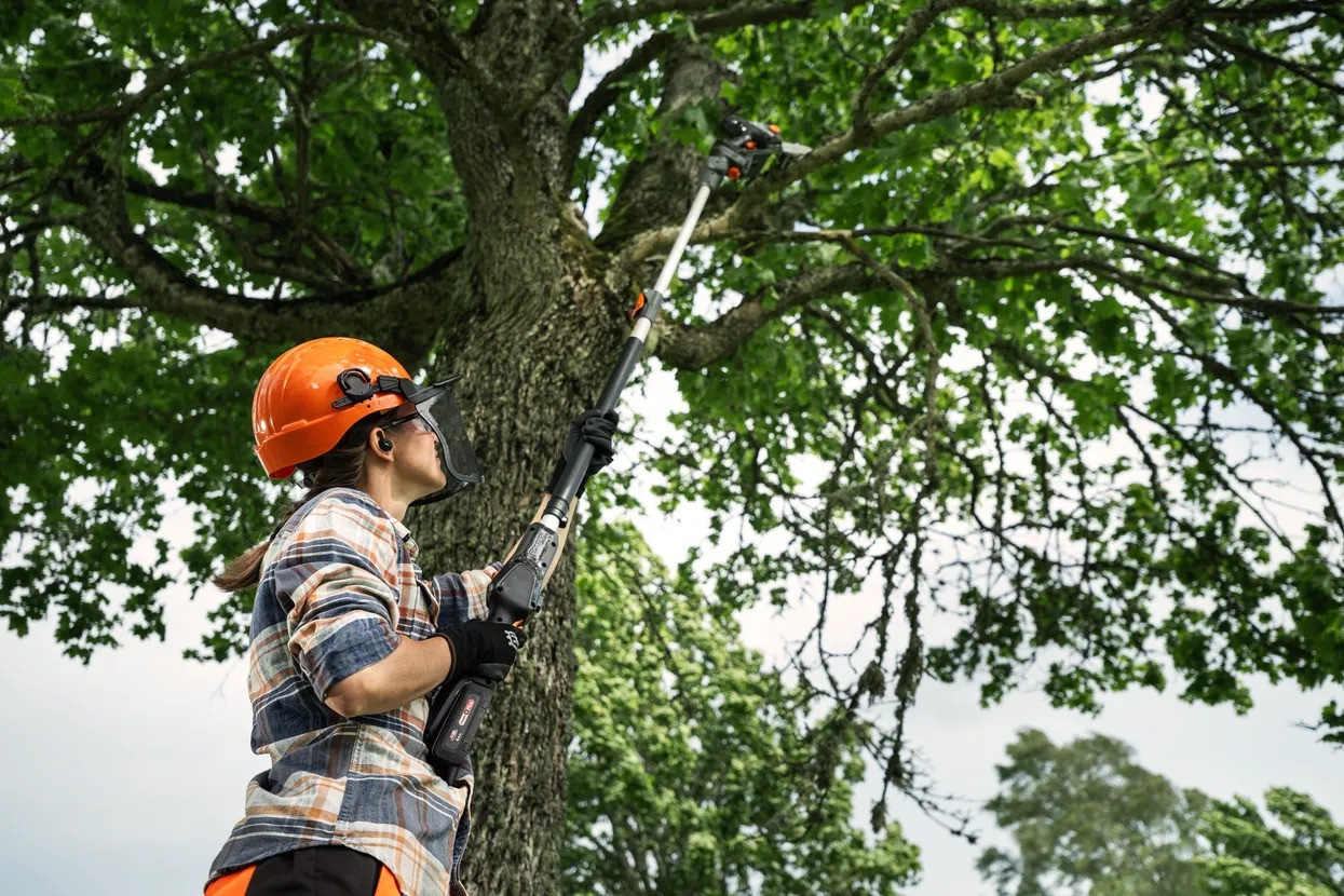 Husqvarna Aspire™ P8X-P4A + Aspire™ telescopic pole with battery and charger